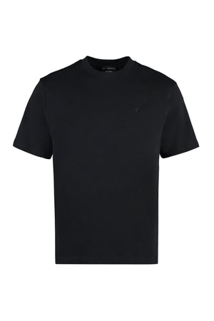 Signature cotton crew-neck T-shirt-0